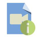 file,type,video,info icon