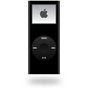 ipod,nano,black icon