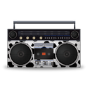 boombox, cow icon