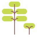 capsule, green, nature, tree svg vector icon