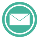 adresse, e-mail, envelope, inbox, letter, mail, message, network, news, notification, post, read, rss, send, sending, subscribe svg vector icon