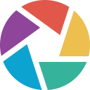 google, logo, picasa, picassa, social svg vector icon