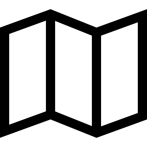 Map svg vector icon