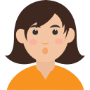 avatar, girl, person, user, woman svg vector icon