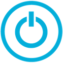 down, mb, shut icon