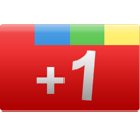 +1, google, google+, one, plus, rectangle, red icon