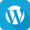 wordpress, wp svg vector icon