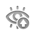 red,eye,eye up,up icon