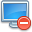 monitor,delete,del,remove,computer,screen,display icon
