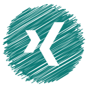 media, social, xing svg vector icon