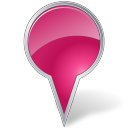 base, bubble, ie, map, marker, milky, pink icon