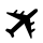 airport, plane, transportation icon