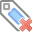 blue, delete, tag icon