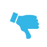 thumb,down icon