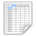spreadsheet icon