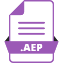 adobe after effects, adobe file extensions, aep, document, extension , file, file format svg vector icon