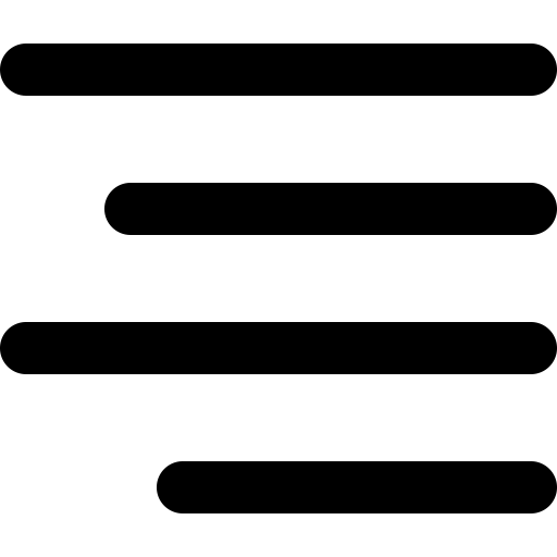 Text Right svg vector icon
