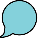 balloon, bubble svg vector icon