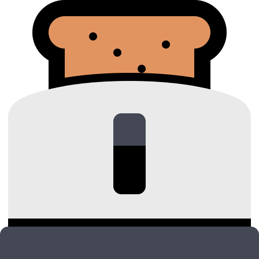 Toaster svg vector icon