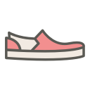 casual, fashion, footwear, shoes, slip on, slip-on, style svg vector icon