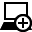 computer,add,plus icon
