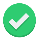 check, sign svg vector icon