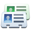 card, contact, credential, id, identification, phonebook, profiles icon