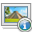 img, information, landscape icon