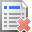 data, delete icon