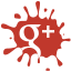 social,media,blot,set,google icon