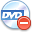 dvd,delete,del,remove,disc icon