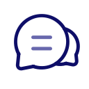 chat, conversation, direct message, message, pm, talk svg vector icon