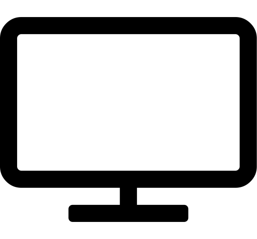 Tv svg vector icon