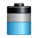 battery,half,charge,energy icon
