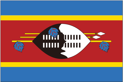 Swaziland svg vector icon
