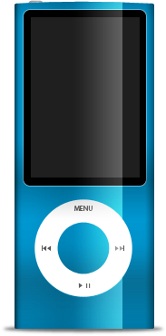 ipod,nano,blue icon