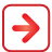 basic, button, navigation, red, right icon