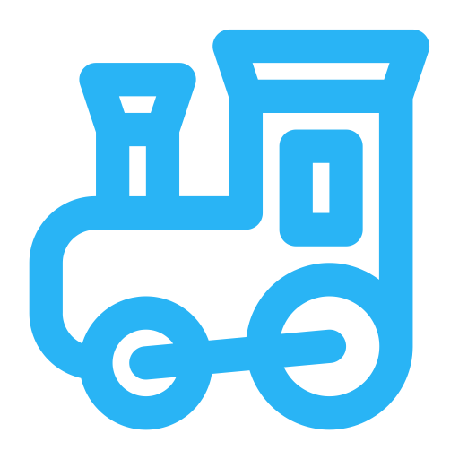 Train svg vector icon