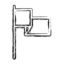 flag, productivity, shape, social svg vector icon