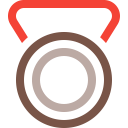 award, badge, bronze, medal, prize, trophy, winner svg vector icon