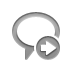speech,balloon,right icon
