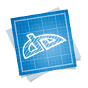 blueprint,social icon
