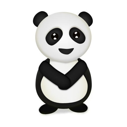panda,trans,animal,bear icon