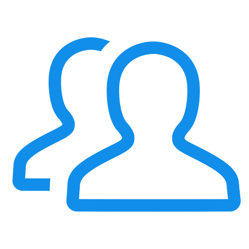 Crowd svg vector icon