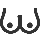 erotic,breast icon