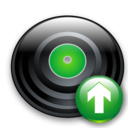 disc,disc up,up,disk,save,ascend,rise,ascending,upload,increase icon