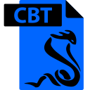 cbt, comic book, file, format, sumatrapdf svg vector icon