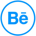 behance, portfolio, social svg vector icon