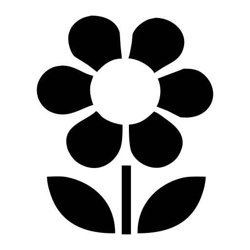 Flower svg vector icon