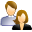 forum, friends, group, people, users icon